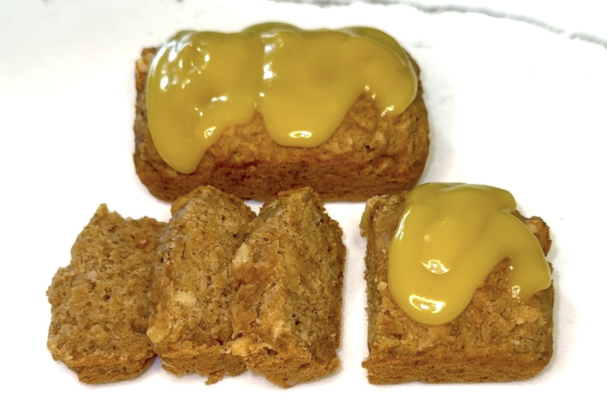 loaves of lilikoi banana bread for cinco de mayo festival
