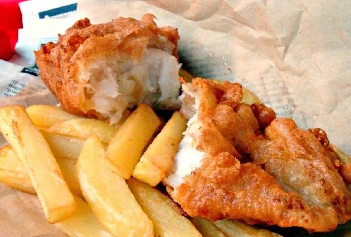 Beer Battered Fish And Chips 