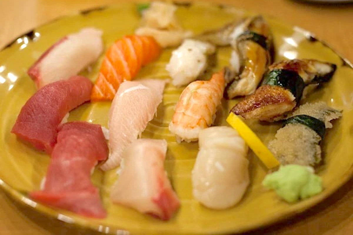 nigiri sushi assortment