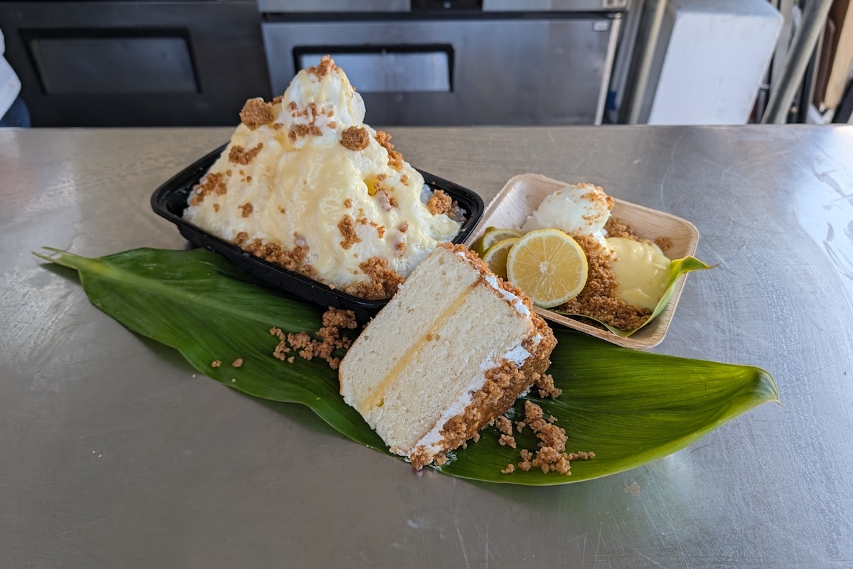 Diamond Head Grill Lemon Crunch Shave Ice Pc Noelle Chun