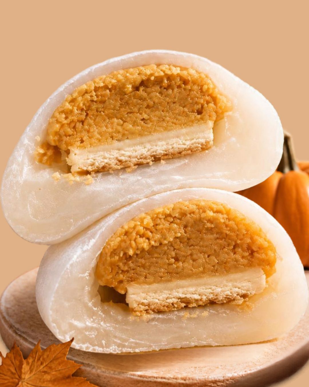 Honolulu Mochi Pumpkin Pie Mochi